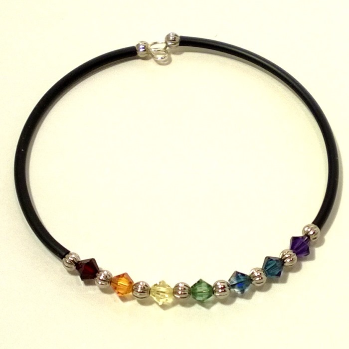 Chakra Crystal Bangle